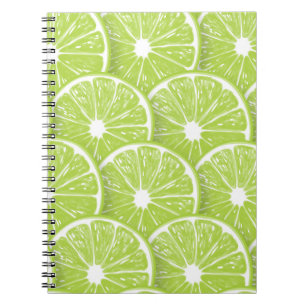 Caderno Espiral Fatias do limão