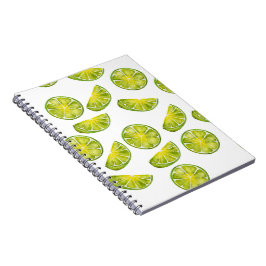 Caderno Espiral Fatias do limão