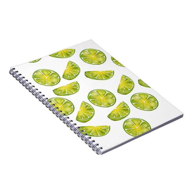 Caderno Espiral Fatias do limão (Lado Direito)
