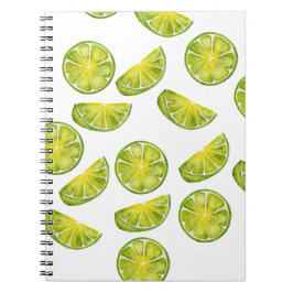 Caderno Espiral Fatias do limão