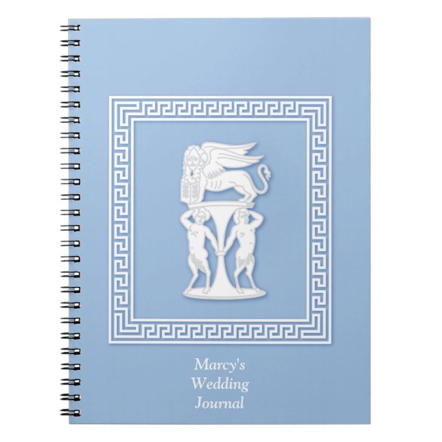 Caderno Espiral Faux Jasperware (Frente)