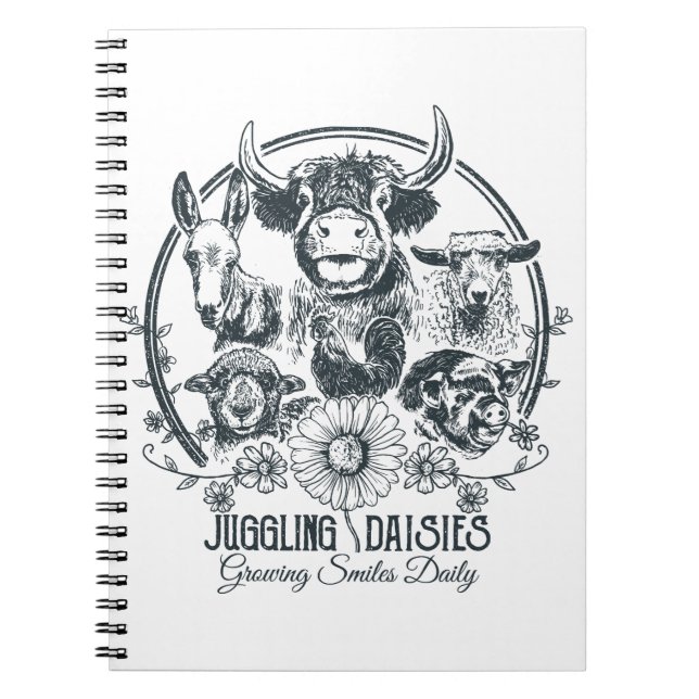 Caderno Espiral Fazenda (Frente)