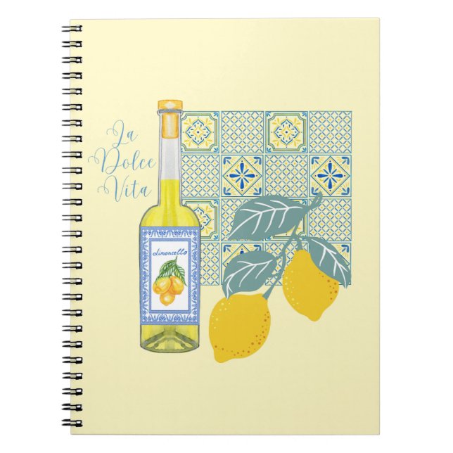 Caderno Espiral Fazenda de limão (Frente)