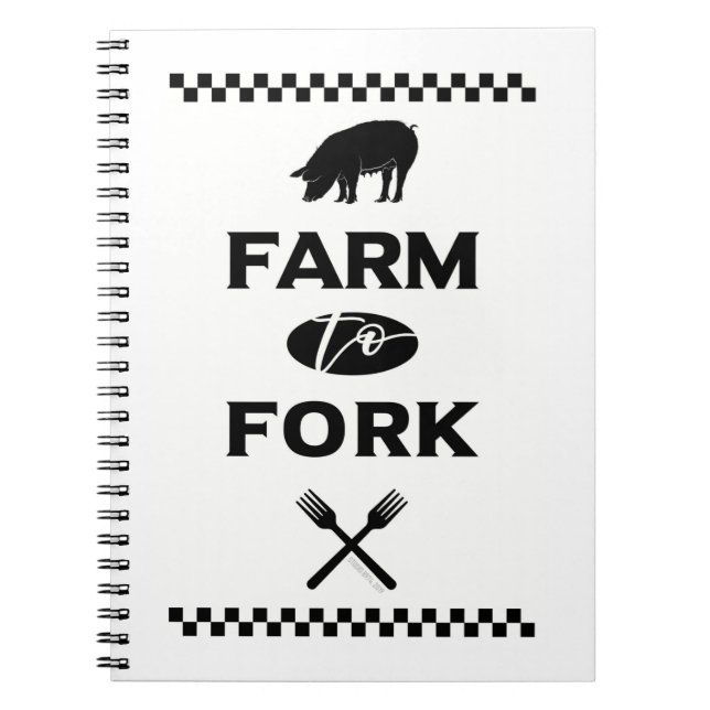 Caderno Espiral FAZENDA para FORK (Frente)