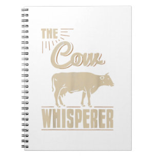 Caderno Espiral Fazendeiro Engraçado Presente Fazendeiro De Vaca R