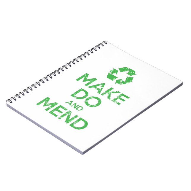 Caderno Espiral Fazer com e Mend (Left Side)