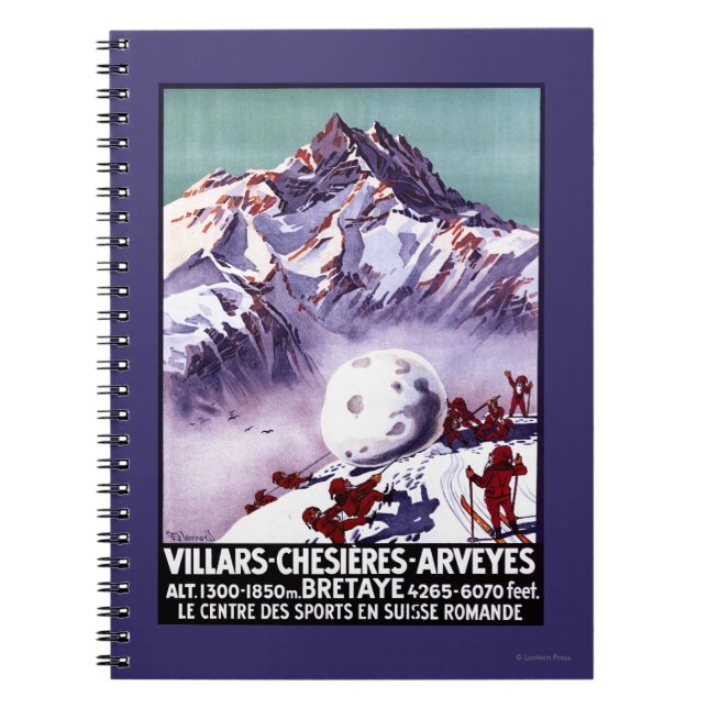 Caderno Espiral Fazer Gnomos Giant Snowball (Frente)