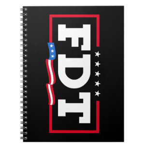 Caderno Espiral FDT Funny Anti-Trump No-Trump