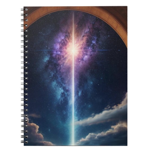 Caderno Espiral Fé nas Estrelas (Frente)