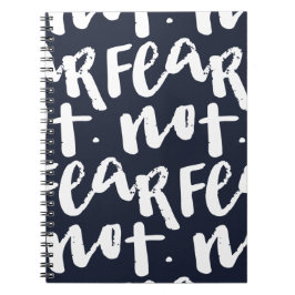 Caderno Espiral Fear not