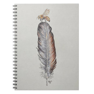 Caderno Espiral FeatherBee