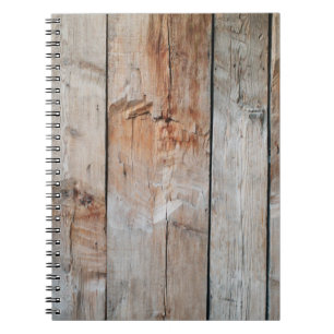 Caderno Espiral Fechar foto do painel de madeira