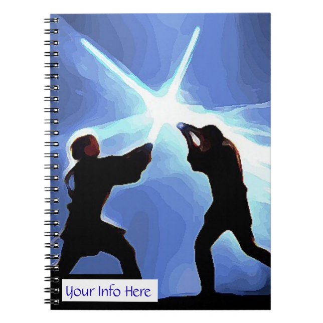 Caderno Espiral Feel the Force (Frente)