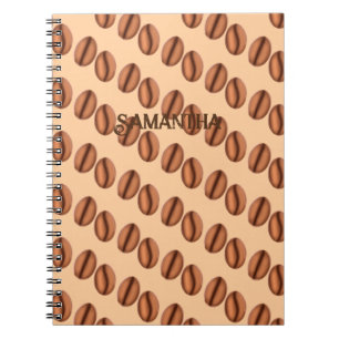 Caderno Espiral Feijão Cafeína Cafeína