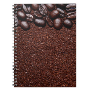 Caderno Espiral Feijões de café - modelos personalizados feijão