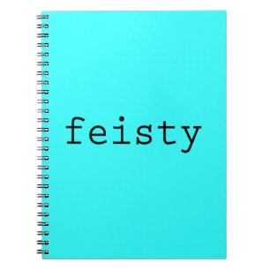 Caderno Espiral Feisty