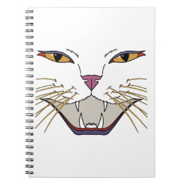 Caderno Espiral Feisty Cat Lover
