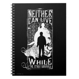 Caderno Espiral Feitiço de Harry Potter | Nenhum Pode Viver