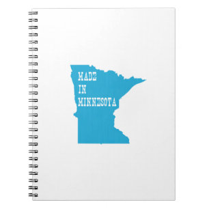 Caderno Espiral Feito em Minnesota