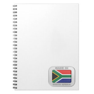 Caderno Espiral Feito na África do Sul