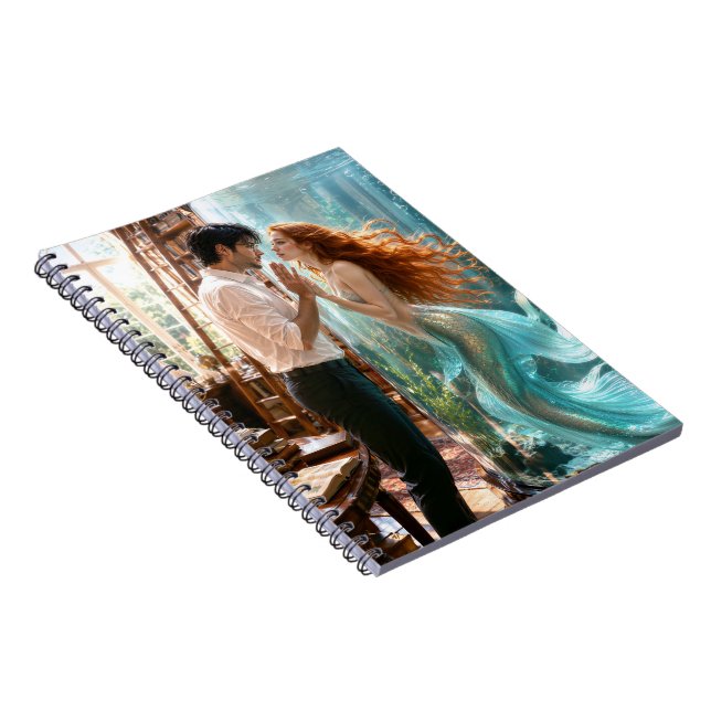 Caderno Espiral Feito Para Você pela Sereia (Lado Direito)