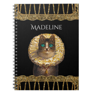Caderno Espiral Felicette Knight Bonito Monograma Francês