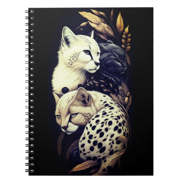 CADERNO ESPIRAL FELINE FINEST #1 (Frente)