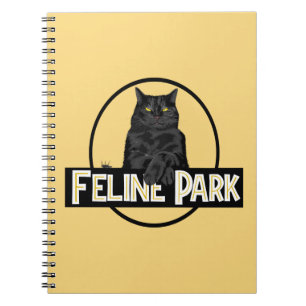 Caderno Espiral Feline Park