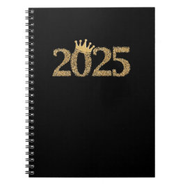 Caderno Espiral feliz ano novo 2025
