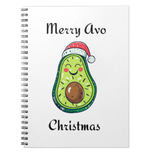 Caderno Espiral Feliz Avo Natal