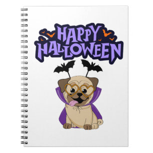 Caderno Espiral Feliz Dia das Bruxas