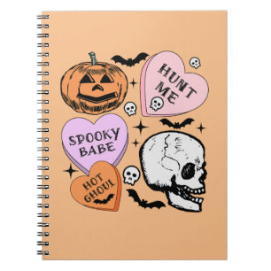 Caderno Espiral Feliz Dia das Bruxas