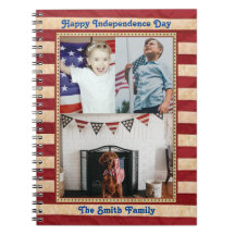 Feliz Dia de Independência Personalizado Patriótic