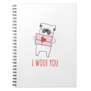 Caderno Espiral Feliz dia de os namorados - Citações Engraçadas de