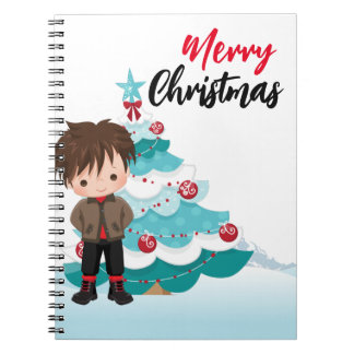 Caderno Espiral Feliz Natal