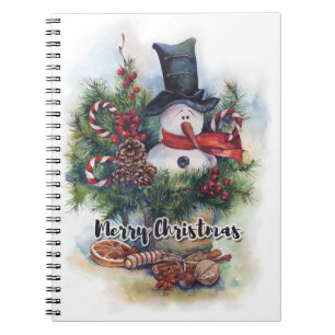 Caderno Espiral Feliz Natal