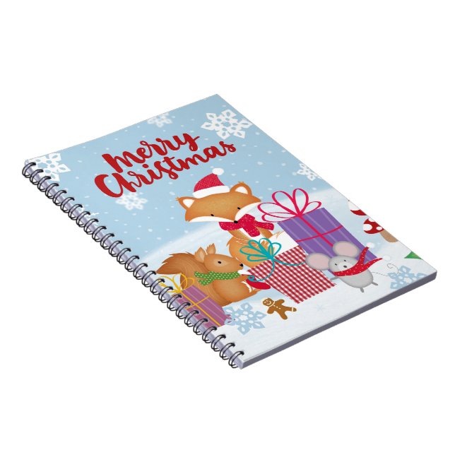 Caderno Espiral Feliz Natal (Lado Direito)