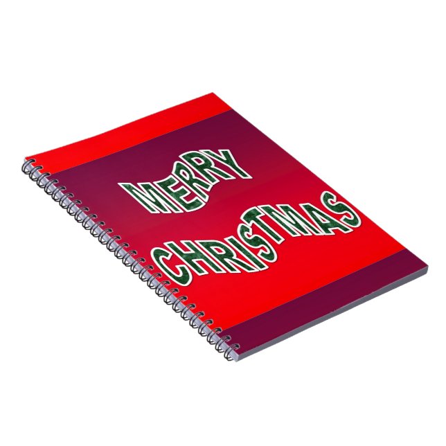 Caderno Espiral Feliz Natal (Lado Direito)
