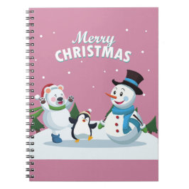 Caderno Espiral Feliz Natal