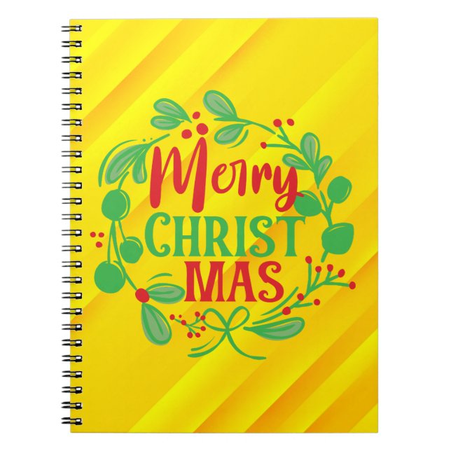 Caderno Espiral Feliz Natal-82191 (Frente)