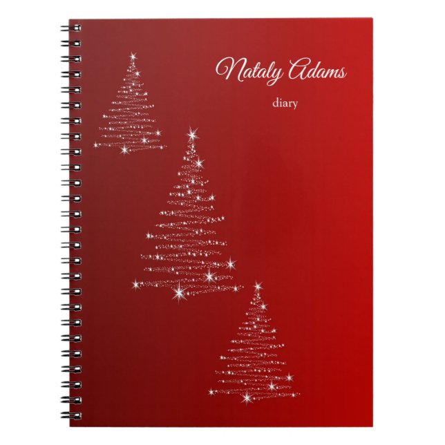 Caderno Espiral Feliz Natal. Cumprimento (Frente)