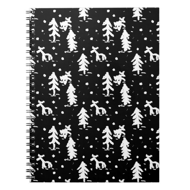 Caderno Espiral Feliz Natal! Notebook (Frente)