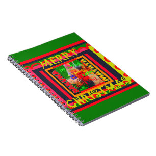 Caderno Espiral Feliz Natal O mundo à minha volta é feliz