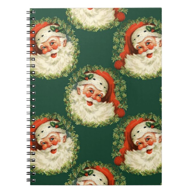 Caderno Espiral Feliz Natal para o Pai Natal (Frente)