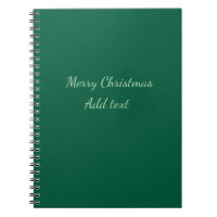 Feliz Natal verde plano solo holida
