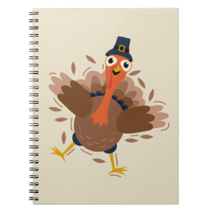 Caderno Espiral Feliz Turquia