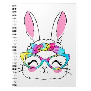 Caderno Espiral Felz pascoa Dia Coelhinho Coelho Coelhinho Engraça