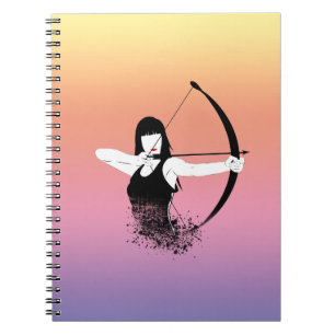 Caderno Espiral Female Archer