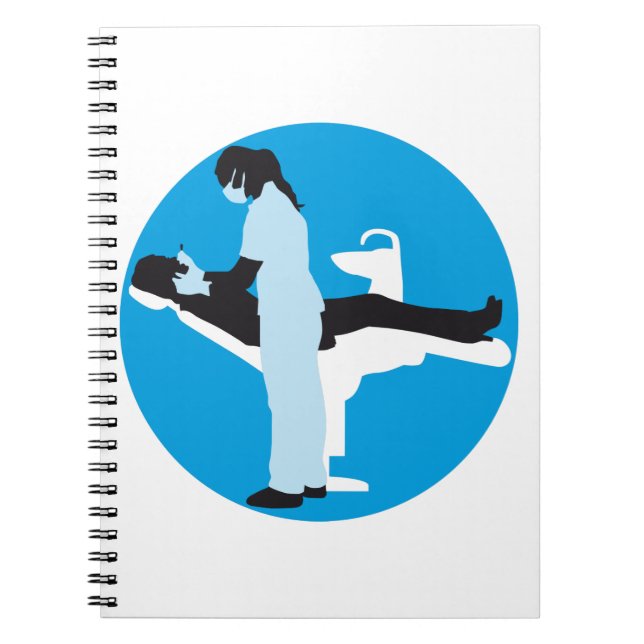 Caderno Espiral female dentist (Frente)