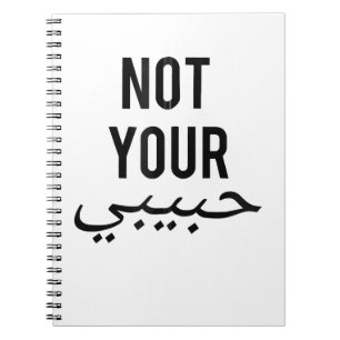 Caderno Espiral Feminismo Protesto Contra Camisa Não Sua Habibi Gi